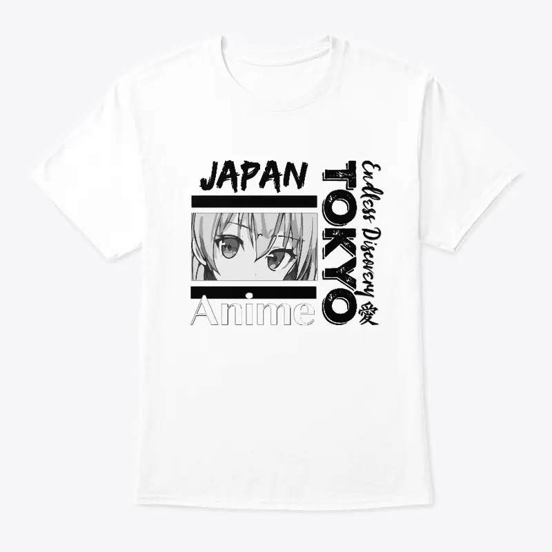 Japanese Slogan Anime Shirt